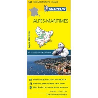 maison presse collioure carte michelin alpes maritimes departemental france 341