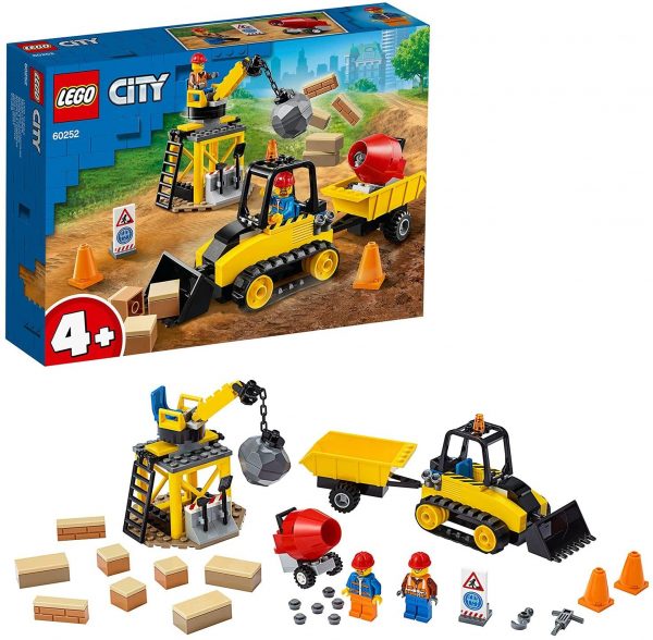 maison presse collioure lego city le chantier de demolition jouet vehicule de chantier grue avec bulldozer pelleteuse pour enfants de 4 et