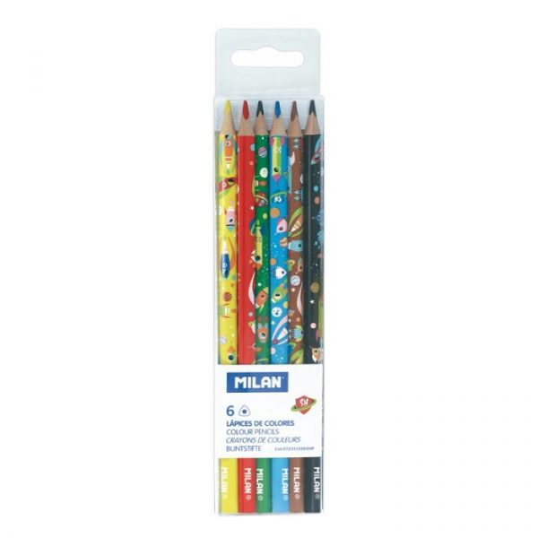 maison presse collioure pochette 6 crayons de couleur fluo copie